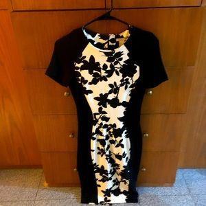 Black and white dress